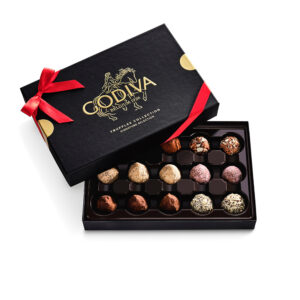 Signature Truffles Gift Box, Red Ribbon, 15pc.